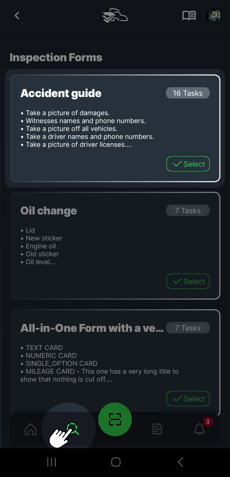 Inspection Forms