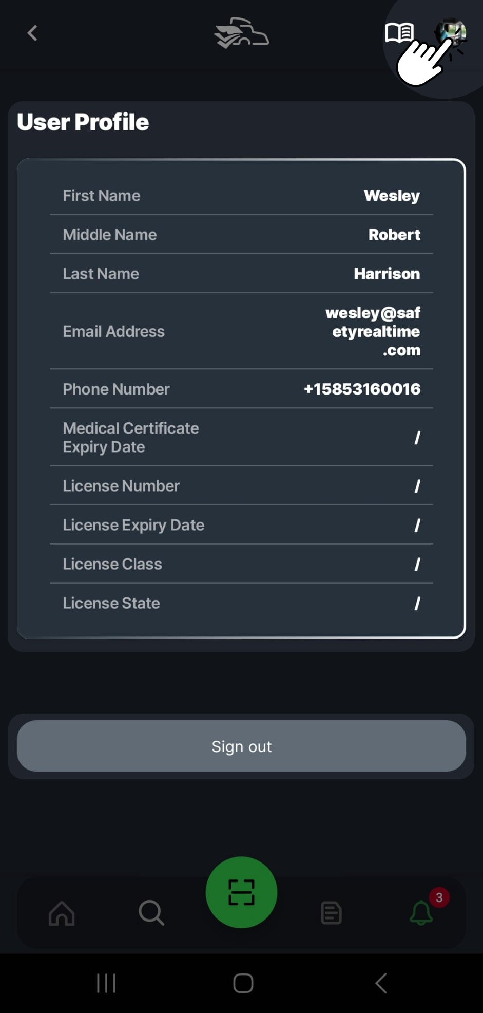 User Profile